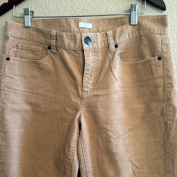 JCREW - size 29 tan corduroy pants 5 pockets EUC - Picture 2 of 6